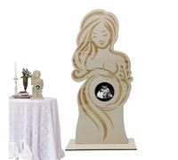 Ultrasound Photo Frame - Standard Glass Frame, Clean Finish | Decorative Accessory to Capture the First Moments, Perfect for Children's Rooms Easy Application