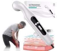 Ultrasound Physiotherapy Device,15 Minute Timing + 3 Gears Adjustable, Physical Therapy - Waist Arm Body Pain Relief Muscle Massager Machine, Effective Radiation Area: 4cm²