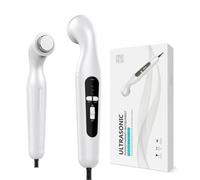 Ultrasound Physiotherapy Equipment, 15 Minute Timing + 3 Gears Adjustable | Portable Ultrasound Therapy Machine, Ultrasonic Massager with Double Depth Massage 27/82 mm, Handheld Physical Therapy Device