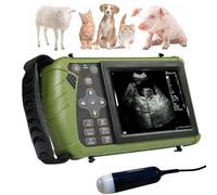 Ultrasound Scanner Veterinary for Pregnancy, Vet Digital Portable B-Ultra Sound Scanner Machine Farm Animals Pet with 3.5 Mhz Mechanical Probe for Sheep, Dog, Cat And Pig Pregnancy Test