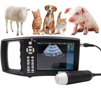 Ultrasound Scanner Veterinary Kit, Portable HD Pregnancy Test Machine with Mechanical Probe for Pig and Sheep, Veterinary Ultrasound Scanner for Animal Health