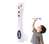 Ultrasound Stadiometer Height Measuring Device, Portable Handheld Digital Height Checker for Children and Adults, Home & Gym Use, Non-Accurate Measurement Tool
