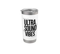 Ultrasound Tech Skeleton Sonographer Humor Stainless Steel Insulated Tumbler