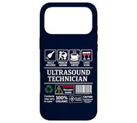 Ultrasound Technician Label Skills Sarcasm Coffee Wine Case for iPhone 17 Pro Max