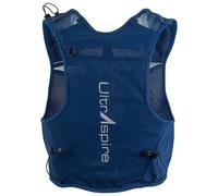 Ultraspire Alpha Unisex Race Vest Hydration Pack - 6.0 Midnight Blue W/2 x 500ml SF, Large