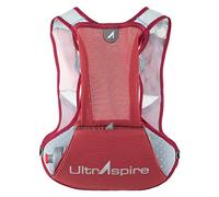 UltrAspire Basham Unisex Race Vest - Burgundy/Cherry Tomato, Universal (Chest Size: 26"-48")