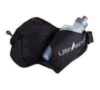 UltrAspire Essential Bottle Pack Hydration Belt - 2.0 Pitch Black, Universal (Waist Size: 28″-40″)