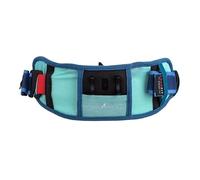 UltrAspire Lumen Ally Waist Belt - Build Your Own Hydration Waist Light (Light NOT Included), Lagoon/Navy, Universal (28"- 40")