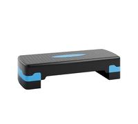 Ultrasport Aerobic Exercise Step Board I Non-Slip, 2-Level Height Adjustable I Fitness Exercise Stepper for Home, Gym Stepboard, Workout Step Bench Platform, 68 x 28 cm, Blue