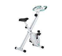 Ultrasport F-Bike Folding Exercise Bike 286 lbs Capacity, Extra Silent with Relax Foam Seat I Exercise Bikes for Home Use, Exercise Bike Foldable, Indoor Bike (mint)