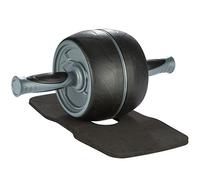 Ultrasport Premium Abdominal Trainer AB,Abdominal Muscle Trainer For At Home,Training Abdominal Muscles,Back And Shoulders,Upper Body Roller With Rubberized Handles,Practical Sports Equipment,Black