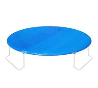 Ultrasport Trampoline cover, perfect fit for trampoline size 180/183 cm, easy to use with safe construction, UV and weather-resistant, robust, waterproof and stable, strong PVC film, colour: Blue