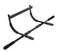 Ultrasport Unisex 4-1 door pull-up bar, upper body trainer, multifunctional training device for home and office pull-up bar, frame length from approx. 73 to max. 89, Black