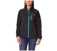 Ultrasport Women's Mia Softshell Jacket - Black/Turquoise, X-Small