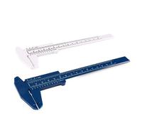 Ultrassist Plastic Vernier Caliper (2pcs), 150 mm Mini Plastic Caliper for School Student, Portable 0-6 Inch Measuring Tools, Sliding Gauge