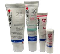 ULTRASUN BUNDLE,PHOTO AGE SPF 30,LIP BALM ,HAND CREAM ,EYE PROTECTION SENSITIVE