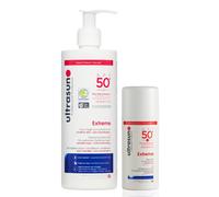 Ultrasun Duo 50 SPF Extreme 400ml & SPF 50 SPF Extreme 100ml in None Ultrasun None