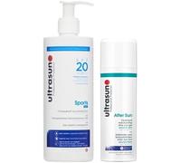 UltraSun DUO Sports Gel SPF20 400ml & Aftersun 150ml