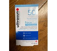 Ultrasun Face Brightening, Anti-Spot & Anti-pollution Fluid SPF50+ 40ml