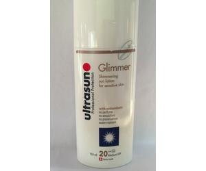 ultrasun Glimmer Shimmering Sun Lotion With Antioxidants SPF 20 , 150 ml NEW
