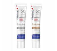 Ultrasun Photo Age Control Fluid Anti Pigmentation SPF50 40ml & Ultrasun Photo Age Control Fluid Tinted SPF50 40ml Duo