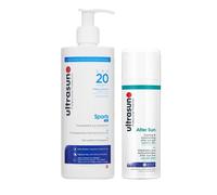 UltraSun DUO Sports Gel SPF20 400ml & Aftersun 150ml