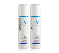 Ultrasun Sun Protection Sports Gel SPF 20 200ml Duo