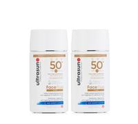 Ultrasun Sun Protection Tinted Face Fluid SPF 50+ 40ml Duo