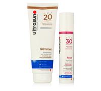 Ultrasun Supersize Glimmer Body and Face 2 Piece Set