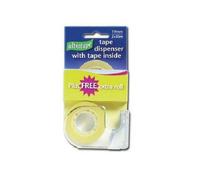 Ultratape 19mm X 33M Clear Tape (2Rls) & Dispenser