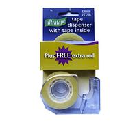 Ultratape | Clear Tape Clear Tape & Dispenser 2 x 33m
