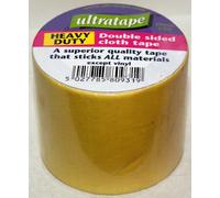 ULTRATAPE DOUBLE SIDED CLOTH TAPE - 4.5m x 50mm