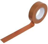 Mercury Electrical Insulation Tape 20m – Strong PVC Adhesive, BS Approved, Water-Resistant – Brown