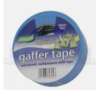 Ultratape Multipurpose Rhino Gaffer Cloth Tape 50mm X 50M Blue