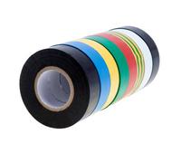 Ultratape Pvc Electric Insulation Tape (Pack Of 8) Multicoloured (20M X 19mm)
