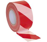 Ultratape Pvc Hazard Warning Tape 50mm X 33M Red White