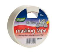 Ultratape Rhino General Purpose Masking Tape 36mm X 50M One Colour (One Size)