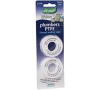 Ultratape Rhino Plumbers PTFE Tape, 12mm x 12m 2 Pack