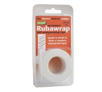 Ultratape Rubawrap Waterproof Self-Amalgamating Tape 25mm X 5M White One Colour (One Size)