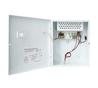 UltraTech 12V 1A-5A Switch Mode Power Supply with Battery Backup - Metal Case, 13.8V Output, for CCTV, Access Control, Security Systems, Reliable & Compact (WBXPSU2A12VT (Output Current: 2A))