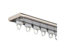 UltraThin Ceiling Mount Invisible Rail 120cm/3.9ft Ideal for Living Room Bedroom Room DividerEasy Installation Stylish Champagne Finish