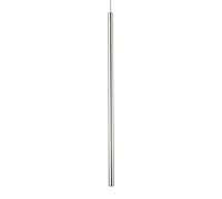 Ultrathin LED 1 Light Slim Ceiling Pendant Chrome Netlighting Grey One Size