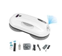 Ultrathin Smart Robot Vacuum Window Cleaner Outside/Upper Glass Rotating Remote Control Cleaning(2888 APP Water Spray)