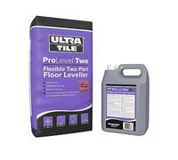 UltraTile ProLevel Flexible 2 Part Floor Leveller Self Levelling | 20KG Bag & 4L