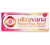 Ultravana Period Pain Relief - Naproxen 250mg 9 GR Tablets