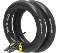 Ultraverse 26 x 4.0 Fat Bike Inner Tube Set, Schrader Valve, 2 Pack