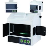 Ultraviolet Analyzer, Dark Box Fluorescence Tester with Adjustable Lighting Angle and Observation Window, Easy to Operate for Effective UV Analysis