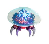 Nintendo Ultraviolet Glow Metroid 15.3cm Collectible Figure with UV Interactive Features, Collector's Packaging with Light Included, Intricate Detailed Design