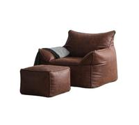 ULTRAWAVE Sofa for Living Room Modern Simple Lazy Sofa That Can Lie Down and Sleep Retro Style Light Luxury Single Sofa Living Room Balcony Single Chair Couch(E1)