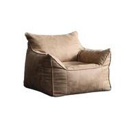 ULTRAWAVE Sofa for Living Room Modern Simple Lazy Sofa That Can Lie Down and Sleep Retro Style Light Luxury Single Sofa Living Room Balcony Single Chair Couch(B1)